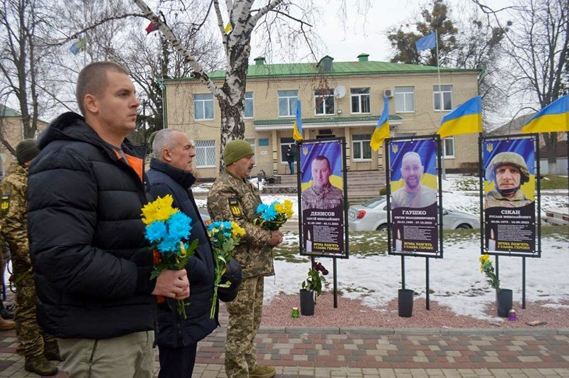 Вітання до Дня ЗСУ в Кагарлику 3