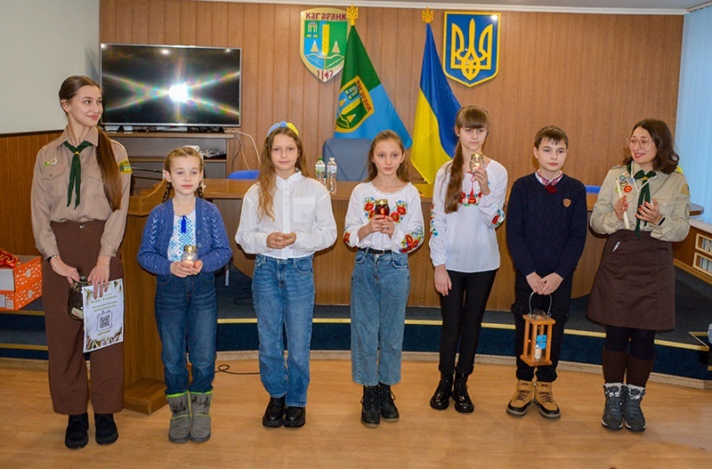 Вифлеємський вогонь миру в Кагарлику 1