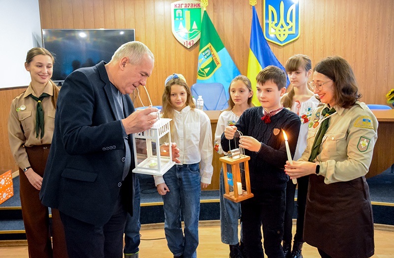Вифлеємський вогонь миру в Кагарлику 2