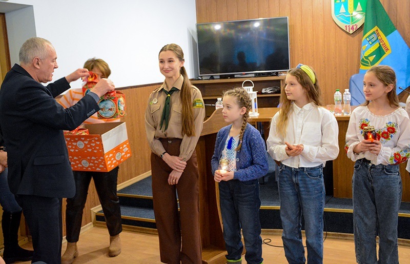 Вифлеємський вогонь миру в Кагарлику 3