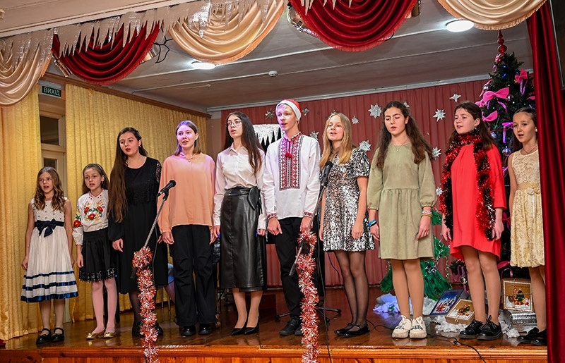 Різдвяний концерт в Кагарлицькій мистецькій школі 14