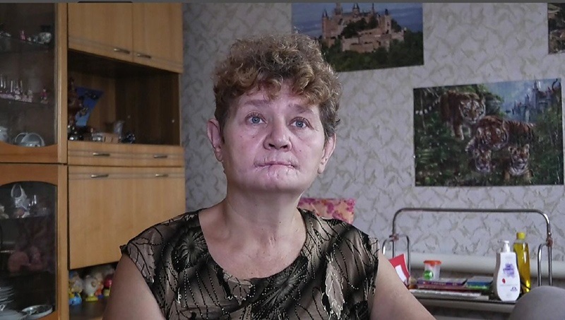 Тетяна Пшенична у своєму будинку на Харківщині