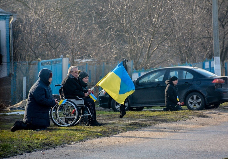 Похорони воїна Ігоря Шкребтієнка на Кагарличчині 1