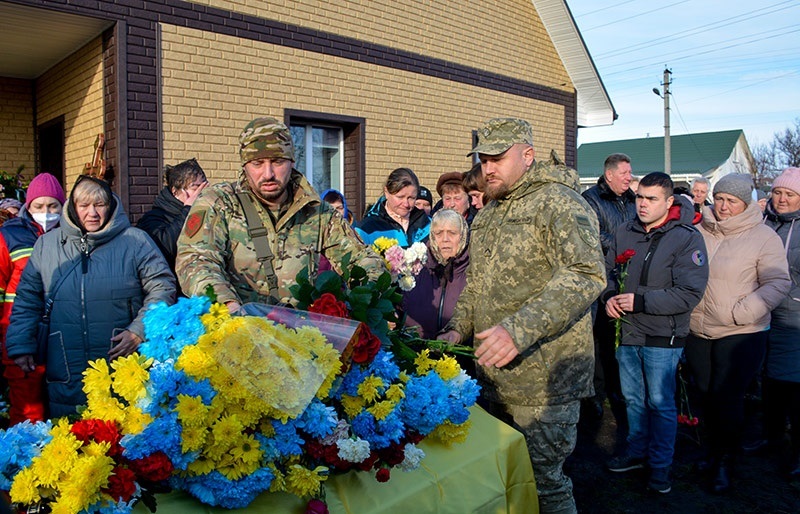 Похорони воїна Ігоря Шкребтієнка на Кагарличчині 2