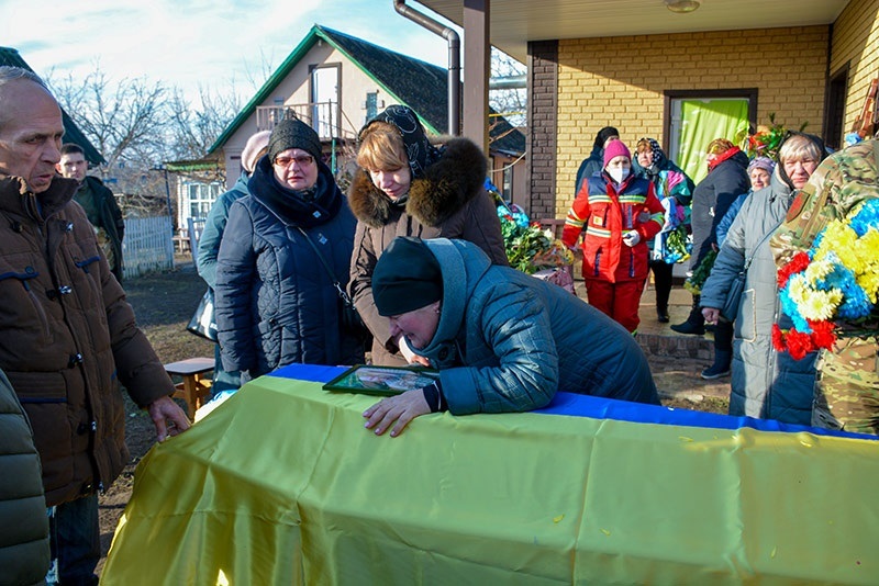 Похорони воїна Ігоря Шкребтієнка на Кагарличчині 3