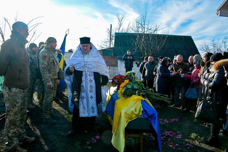 Похорони воїна Ігоря Шкребтієнка на Кагарличчині 4