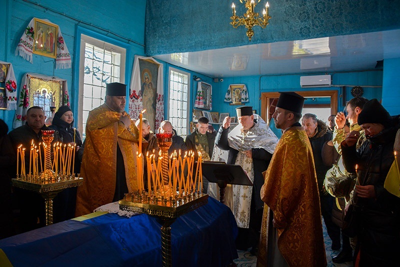 Похорони воїна Ігоря Шкребтієнка на Кагарличчині 7