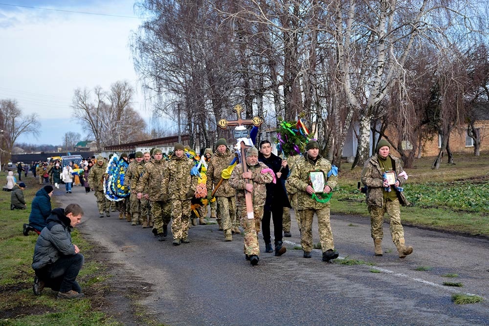 Похорони воїна Ігоря Шкребтієнка на Кагарличчині 9
