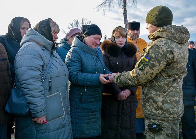 Похорони воїна Ігоря Шкребтієнка на Кагарличчині 12