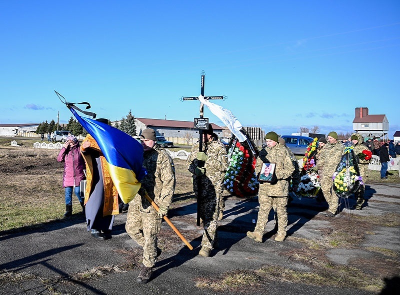 Похорони воїна  Дмитра Загороднього на Кагарличчині 2