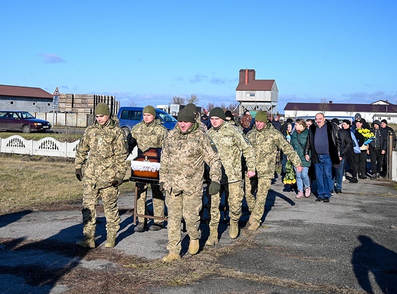 Похорони воїна  Дмитра Загороднього на Кагарличчині 3