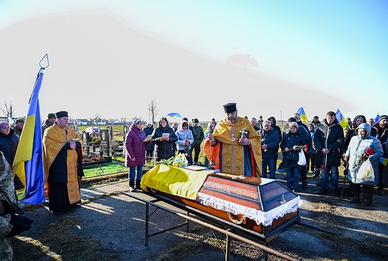 Похорони воїна  Дмитра Загороднього на Кагарличчині 5