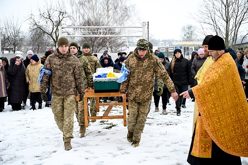 Похорон воїна із Сущан, що на Кагарличчині Анатолія Литвина 9