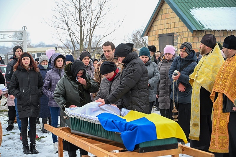 Похорон воїна із Сущан, що на Кагарличчині Анатолія Литвина 11