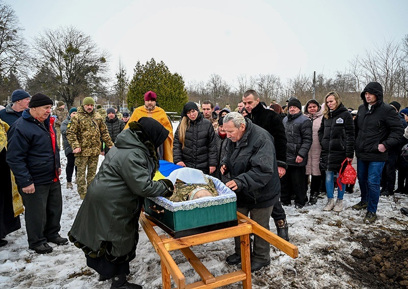 Похорон воїна із Сущан, що на Кагарличчині Анатолія Литвина 12