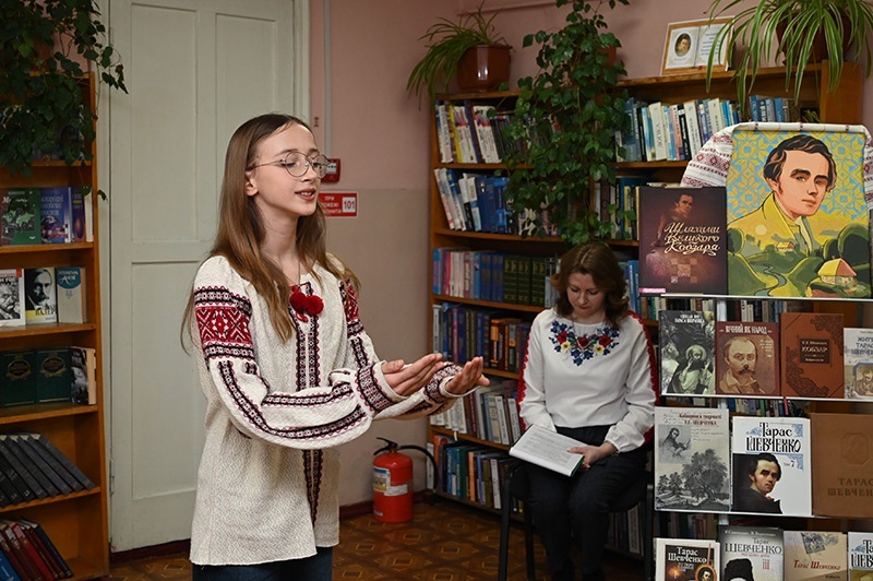 Виступи вихованців Лейли Джабієвої в бібліотеців Кагарлику