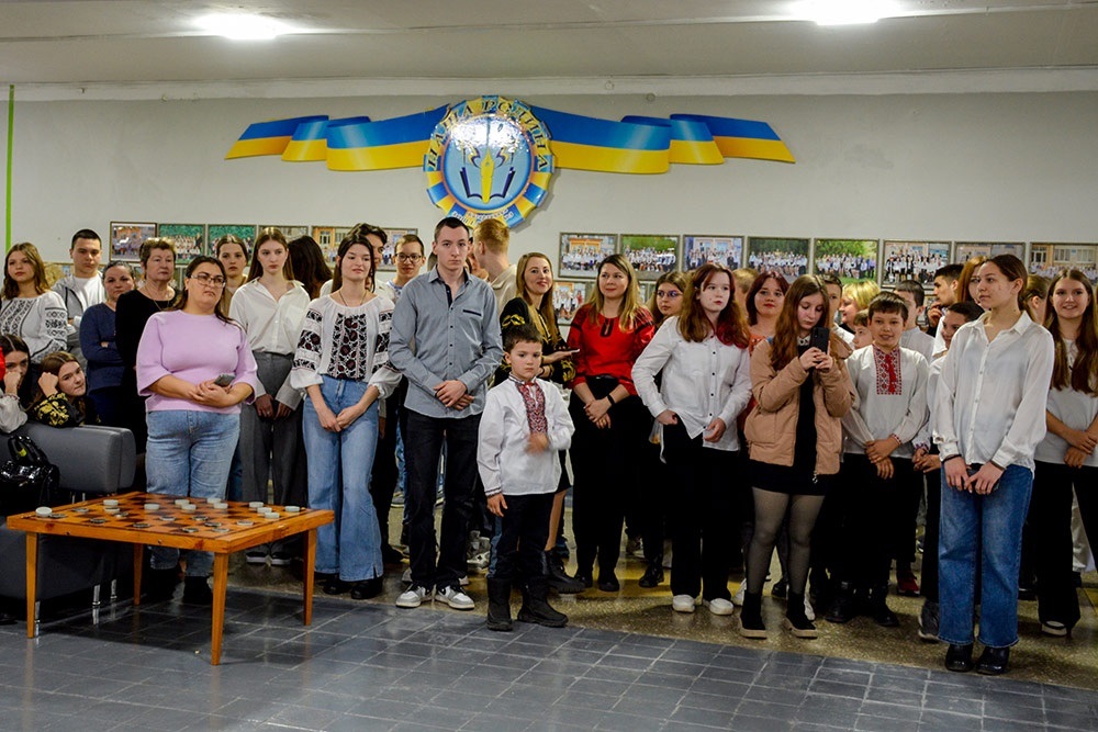 Презентація відкритого простору «Двіжок» у Кагарлицькому ліцеї №3 учні
