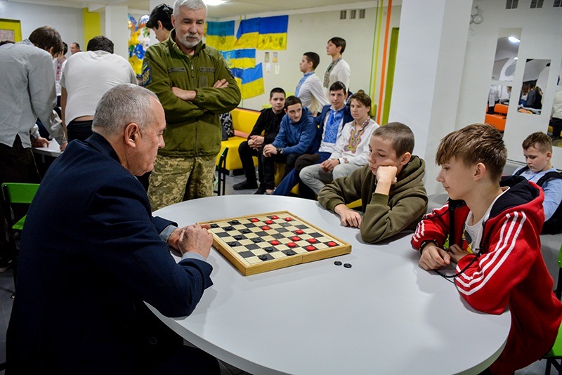 Відкритий простір «Двіжок» у Кагарлицькому ліцеї №3 шашки