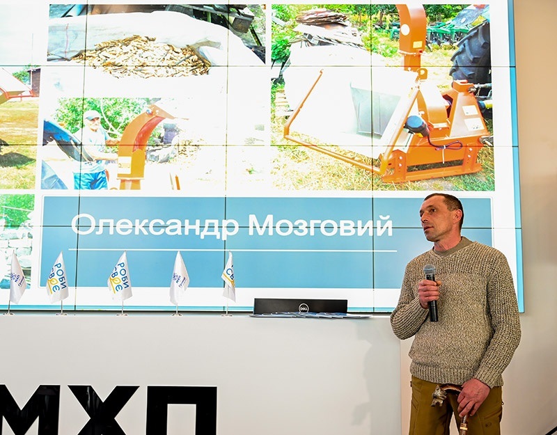 Ветеран Олександр Мозговий із Кагарличчини 