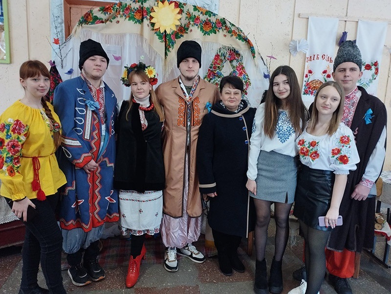 Учасники благодійного заходу в Слободі на Кагарличчині 1