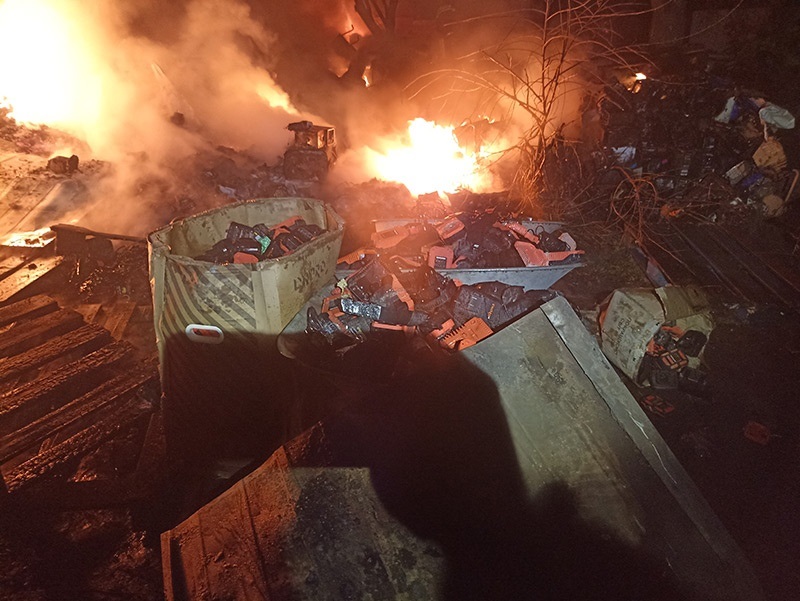 Пожежа в Демівщині поблизу Кагарлика