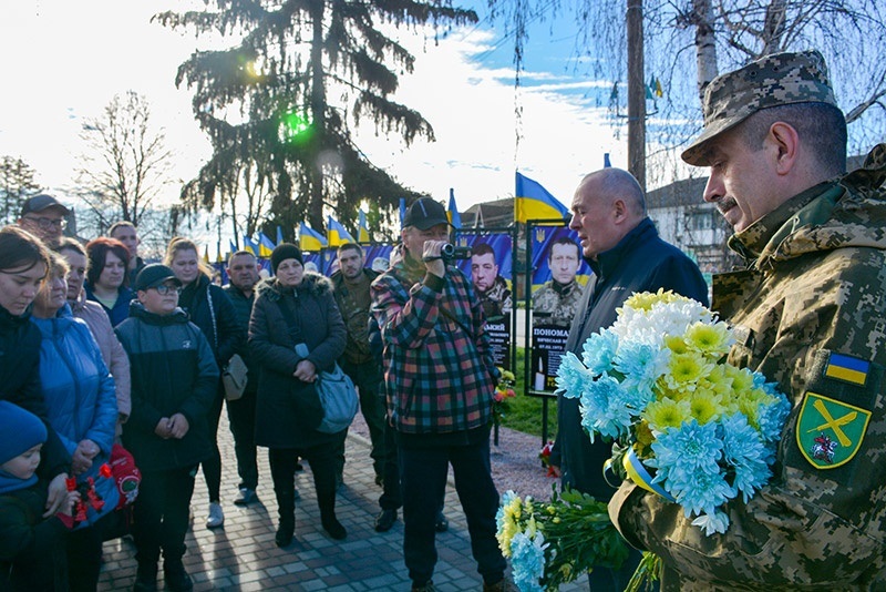Вшанування Героїв на Алеї Слави в Кагарлику 1