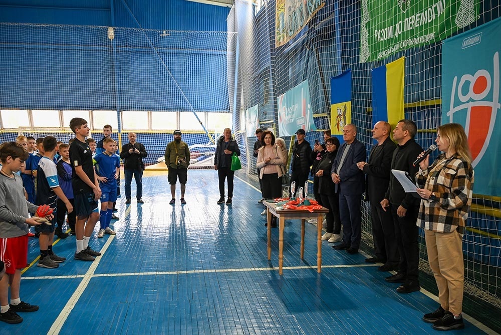 Районний етап змагань «Пліч-о-пліч Всеукраїнські шкільні ліги» в Кагарлику Обухівського району 1