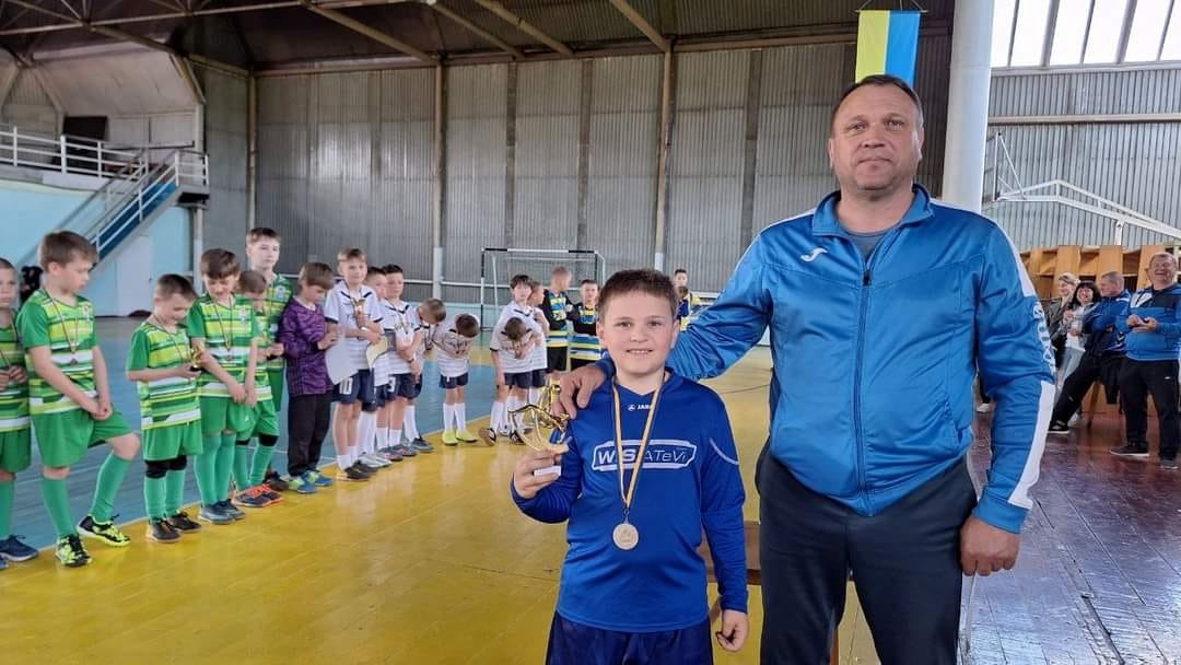 Під час вручення нагород учасникам змагань у Ржищеві