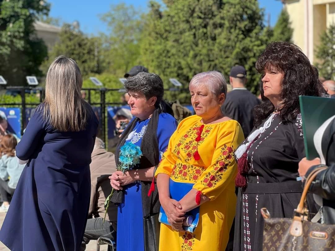 Під час відкриття Алеї Пам'яті у Ржищеві