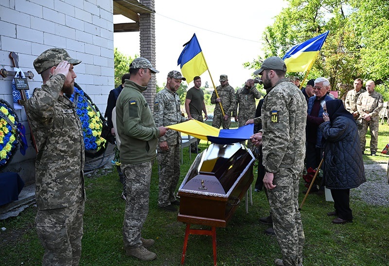 У Кагарлику поховали воїна Вадима Циганка 3