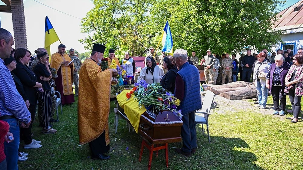 У Кагарлику поховали воїна Вадима Циганка 8