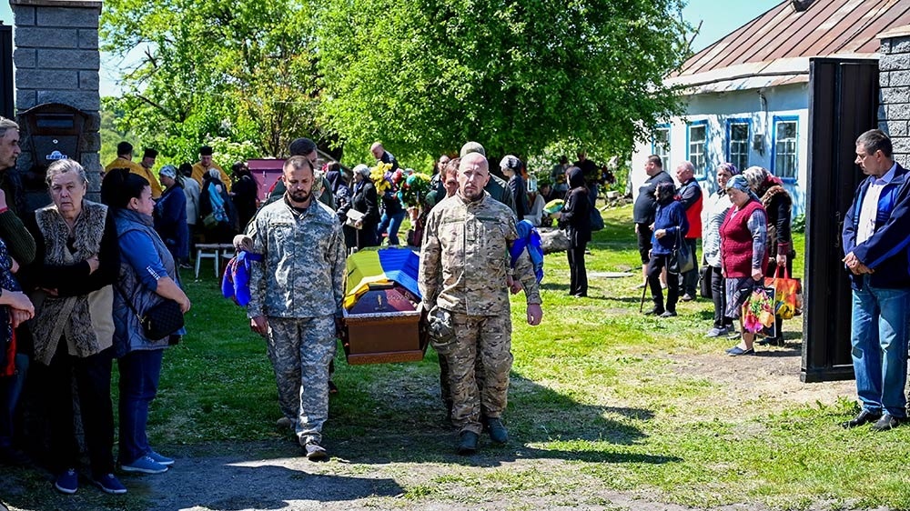 У Кагарлику поховали воїна Вадима Циганка 9
