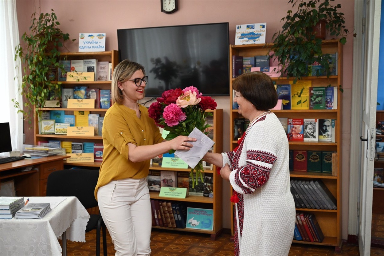 Центральній бібліотеці в Кагарлику 100 років 13