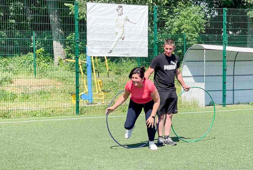 Спортивні змагання «Тато, мама і я – спортивна сім’я" в Кагарлику 4