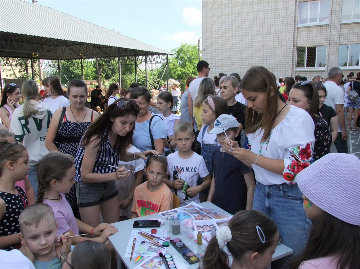 Під час відкриття "Території #Змін" у Кагарлицькому ліцеї №3