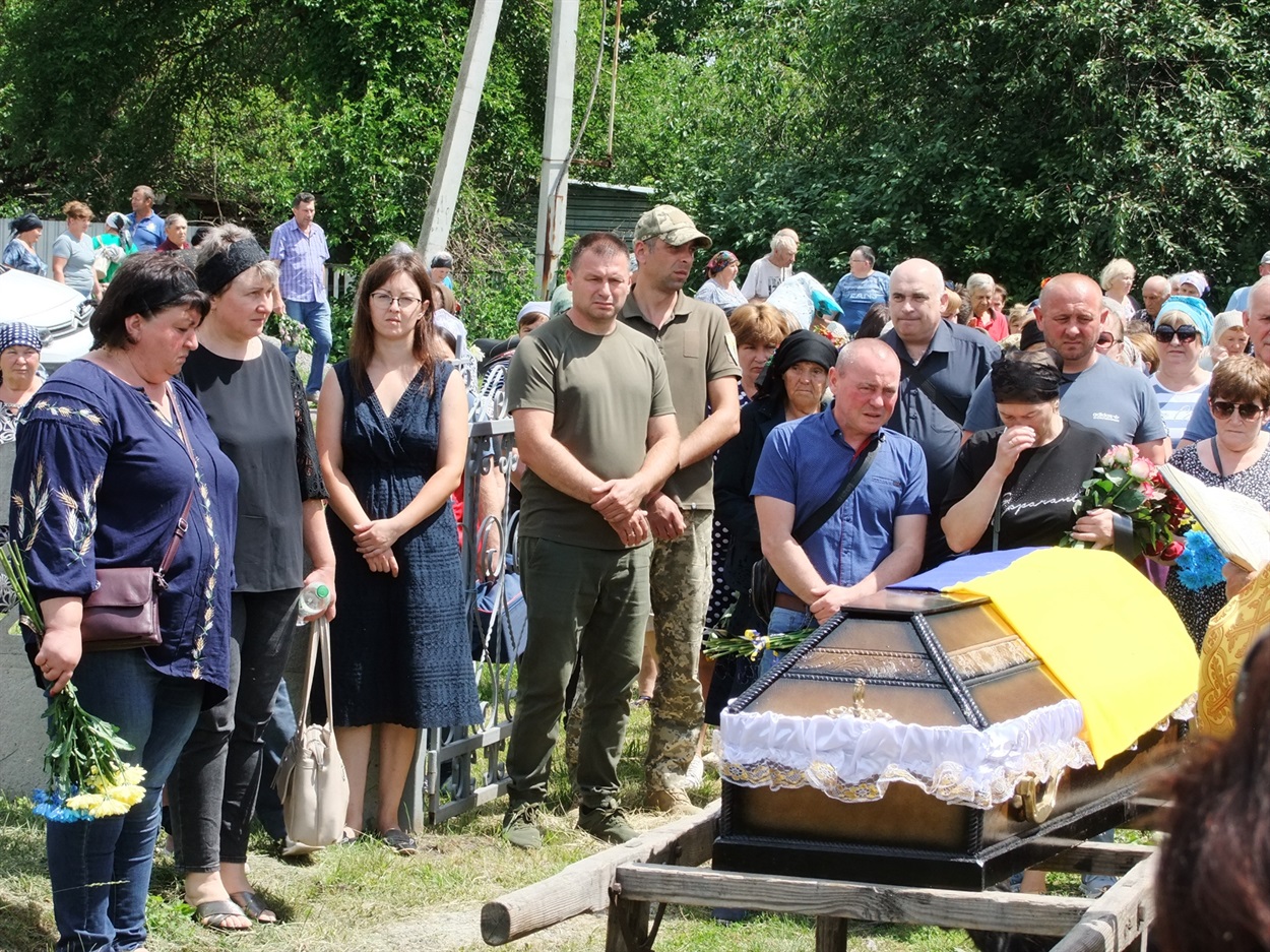 У ЛІщинці Кагарлицької громади провели в останню дорогу воїна Івана Лозинського