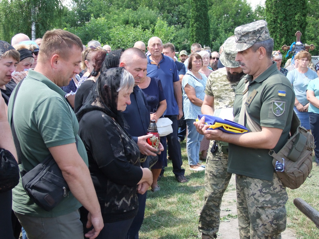 У ЛІщинці Кагарлицької громади провели в останню дорогу воїна Івана Лозинського