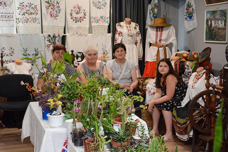Виставка кімнатних рослин в музеї в Кагарлику 1