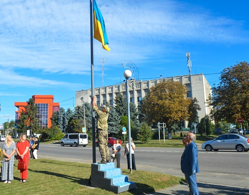 Урочистості з нагоди Дня Державного Прапора України та Дня Незалежності в Кагарлику 1
