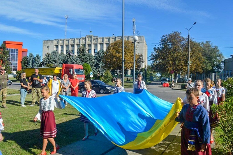 Урочистості з нагоди Дня Державного Прапора України та Дня Незалежності в Кагарлику 2