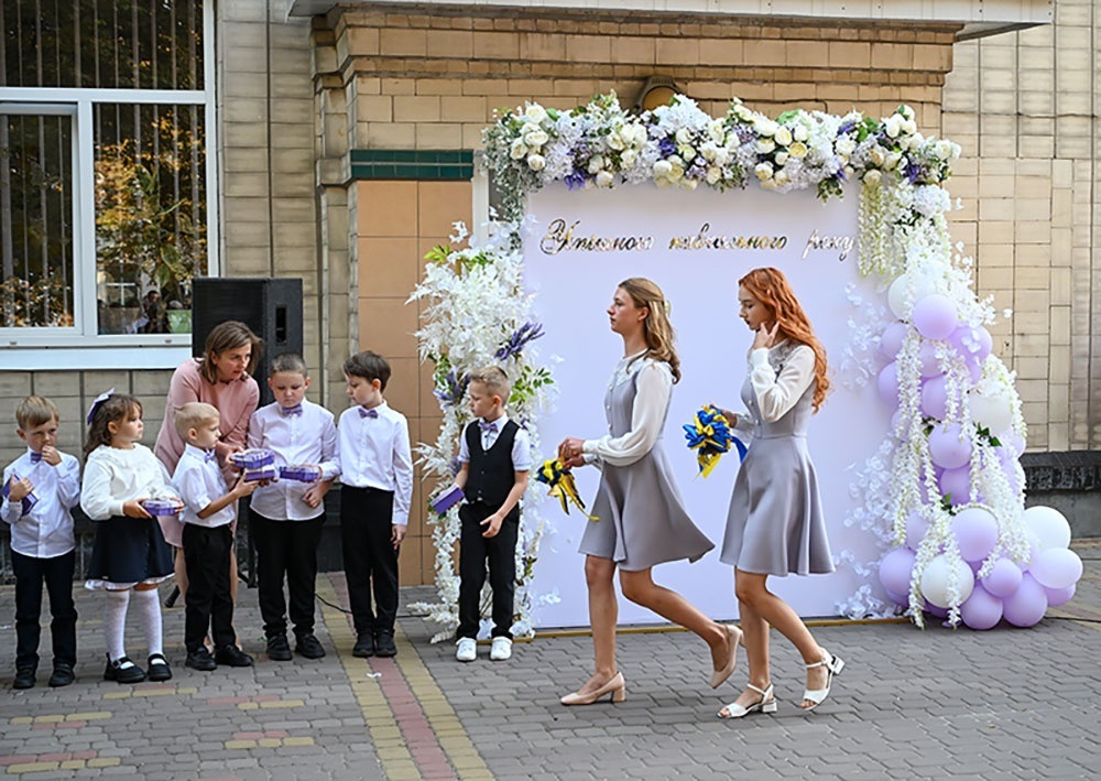 Свято Першого дзвоника у Кагарлицькому ліцеї №1. 2024 рік 13