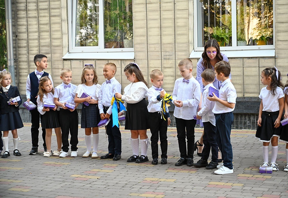 Свято Першого дзвоника у Кагарлицькому ліцеї №1. 2024 рік 14