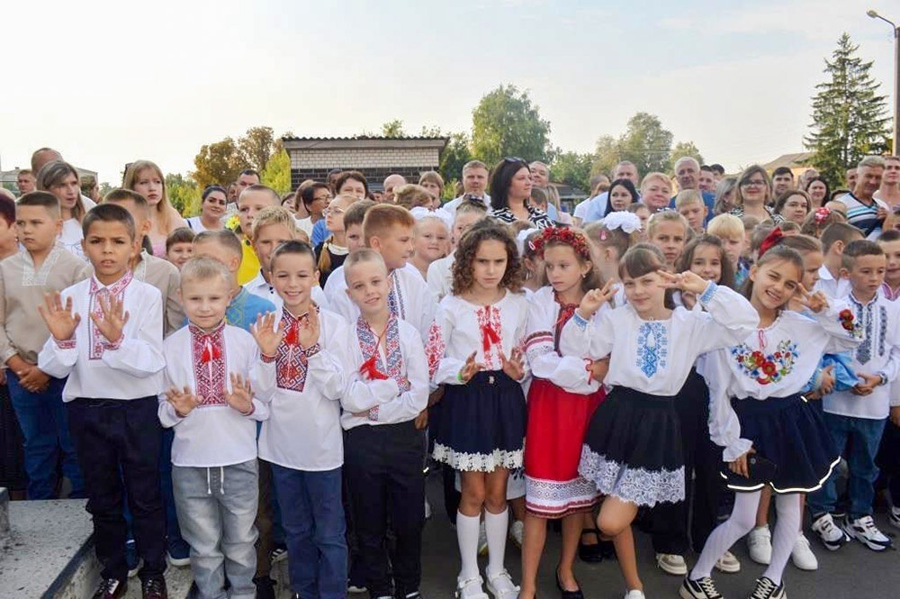 Свято Першого дзвоника у Кагарлицькому ліцеї №3. 2024 рік 5