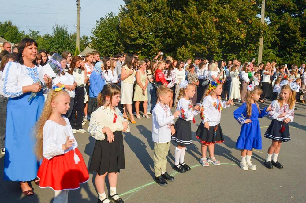 Свято Першого дзвоника у Кагарлицькому ліцеї №3. 2024 рік 8