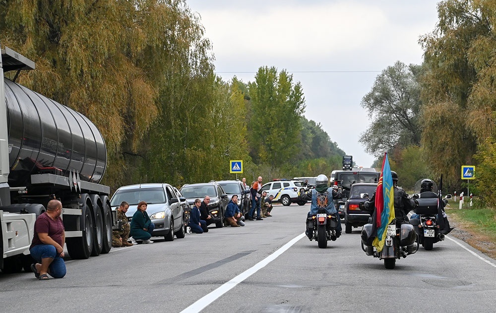 У Гороховому провели в останню путь воїнку-захисницю Лідію Гребенюк 1