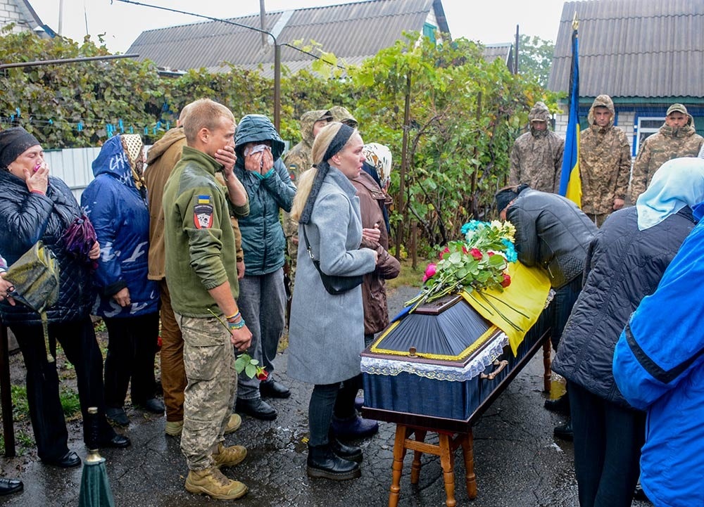 У Кагарлику провели в останню путь воїна Олександра Темченка 4
