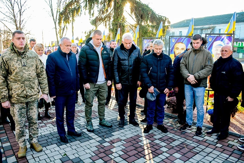 1000 днів повномасштабної агресії росії в Україну: меморіальні заходи в Кагарлику 2