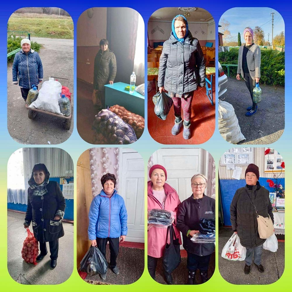 Збір продуктів та предметів першої потреби для воїнів в Демівщині на Кагарличчині