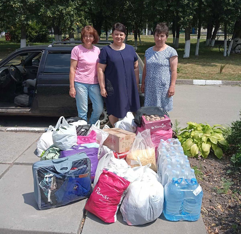 Допомога для захисників від села Слобода на Кагарличчині 1 4