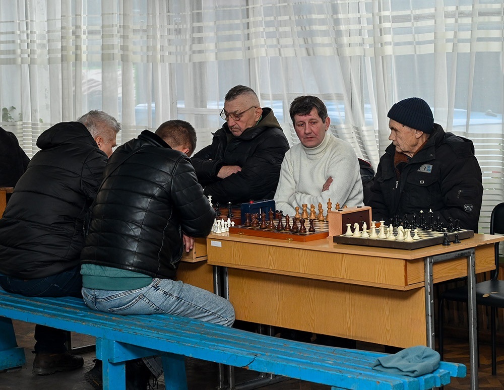 Під час шахового турніру пам'яті Петра Коваля у Кагарлику  у 2024 році 2
